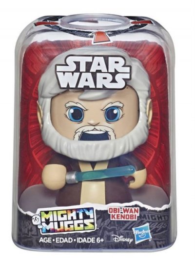 STAR WARS Hasbro  Mighty Muggs &Ograve;bi-Wan Kenobi 9,5 cm brun/cr&egrave;me
