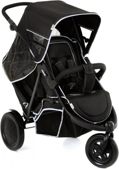 HAUCK  poussette double freerider black