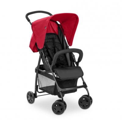 HAUCK  Sport Poussette canne - Rouge - Pliage compacte