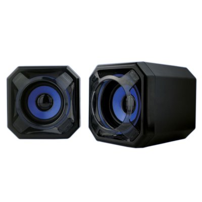 ALPHA OMEGA PLAYERS Haut Parleur 2.0 HABROK Bleu/Noir