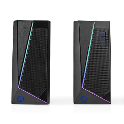 NEDIS Haut parleur de jeux port usb 6 modes effet lumi&egrave;re
