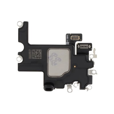 CLAPPIO Haut-parleur interne pour iPhone 15 Plus Ecouteur de remplacement Noir