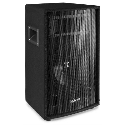 VONYX Haut parleur sono passive dj pa caisson de basse 12"