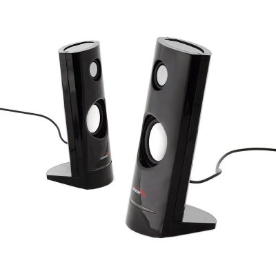 AUDIOCORE Haut-parleurs pour ordinateur portable USB 2.0  AC870