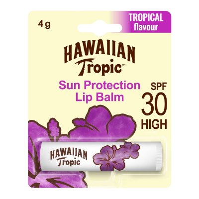 HAWAIIAN TROPIC  Stick Baume &agrave; L&egrave;vres Spf30 4ml