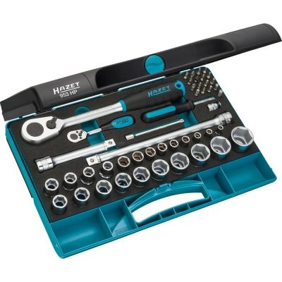 HAZET  - 953 hp Jeu de cl&eacute;s &agrave; douille m&eacute;trique 1/2 (12.5 mm) 47 pi&egrave;ces 953HP