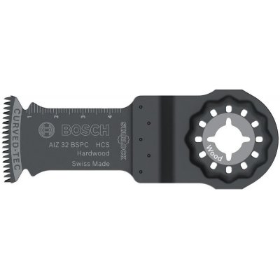 BOSCH Hcs lame de scie aiz 32 bspc. Bois dur. 50 x 32 mm. 10-pack - 