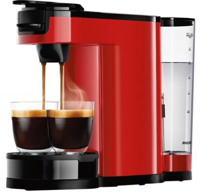 PHILIPS Hd6592/84 cafeti&egrave;re &agrave; dosette ou capsule  switch rouge