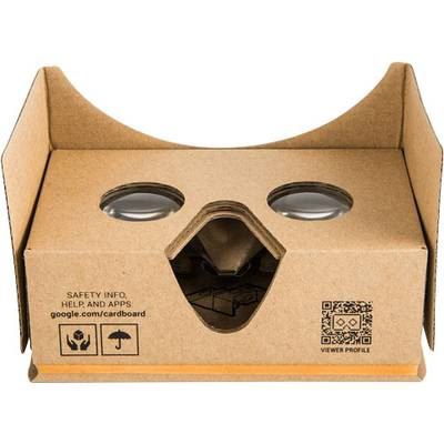 RENKFORCE Headmount Google 3D vr marron Casque de r&eacute;alit&eacute; virtuelle - 