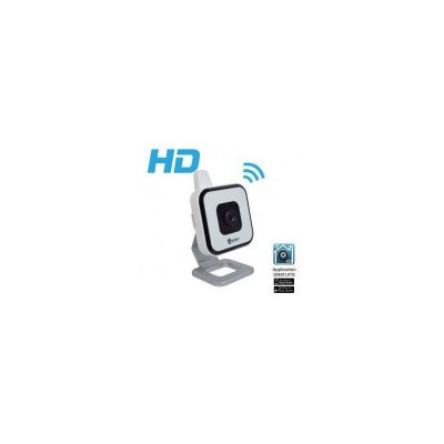 HEDEN  Camera HD Interieure Fixe Noir et Blanc WiFi / Filaire