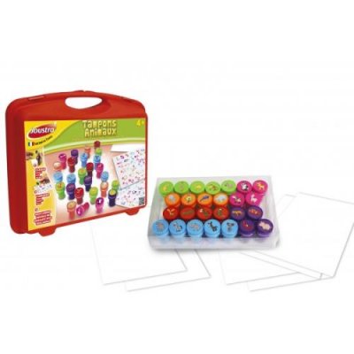JOUSTRA HELLER  Mallette Tampons Animaux Pm