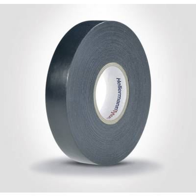  HellermannTyton HTAPE-POWER820-EPR-BK (9.1) 711-10402 Ruban adh&eacute;sif (L x l) 9.1 m x 19 mm
