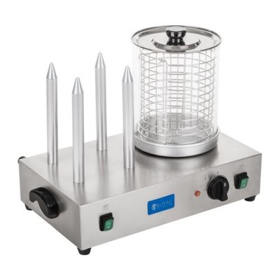HELLOSHOP26  3614094 Appareil machine &agrave; hot dog professionnelle, 300 W