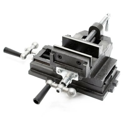 HELLOSHOP26  - tau de machine 2 axes 100 mm &eacute;tau table crois&eacute;e table de fraisage ou bien &eacute;tabli