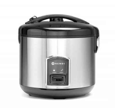 HENDI  Cuiseur &agrave; Riz avec Fonction Cuisson Vapeur - 1,8 L