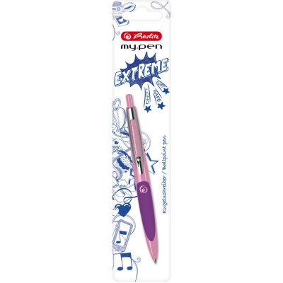 HERLITZ   Druckkugelschreiber My.Pen, Rosa/Lila