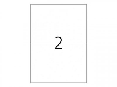 HERMA  10910 &Eacute;tiquettes super adh&eacute;sives 210 x 148 A4 50 pi&egrave;ces Blanc