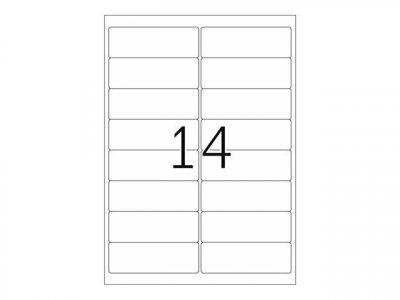 HERMA  5075 &Eacute;tiquettes d'adresse 99,1 x 33,8 Premium A4 400 pi&egrave;ces Blanc