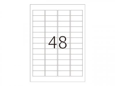 HERMA  8030 Etiquettes 45.7 x 21.2 mm Jaune