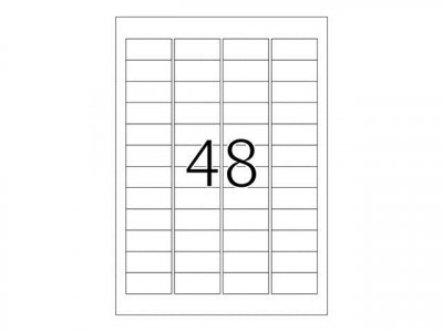 HERMA  Etiquette de s&eacute;curti&eacute; SPECIAL, 45,7 x 21,2 mm, blanc