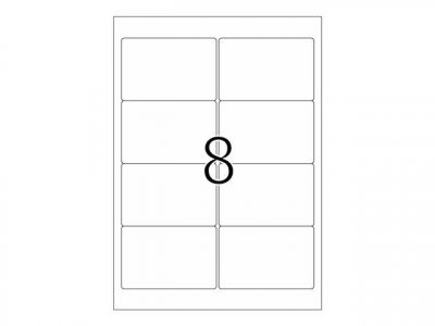 HERMA  Etiquette universelle SPECIAL, 96 x 63,5 mm, blanc - Lot de 2