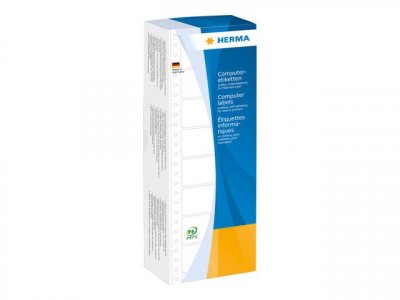HERMA  &eacute;tiquettes d'ordinateur continues, 68,58x35,7mm, 1voie
