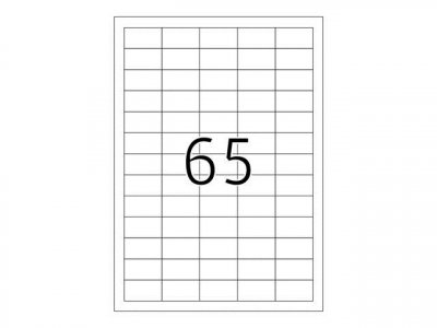 HERMA  Etiquettes pour surgel&eacute;s SuperPrint, 38,1 x 21,2 mm, - Lot de 2