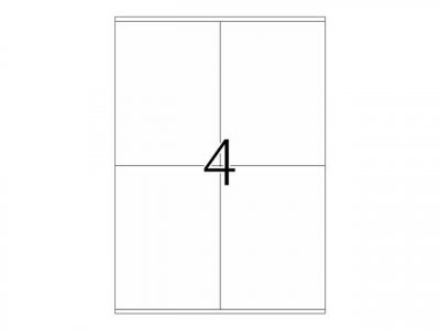 HERMA   etiquette universelle premium, 105 x 144 mm, blanc noir 