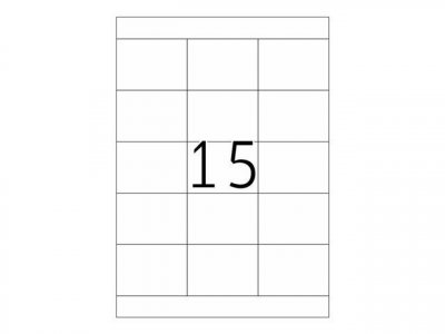 HERMA   etiquette universelle premium, 70 x 50,8 mm, blanc noir 