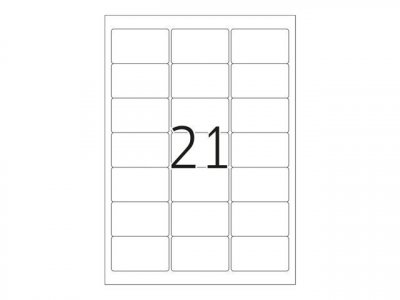 HERMA  Special A4 63.5x38.1mm Transparent Matt Adresse Etiquette (Lot de 525)
