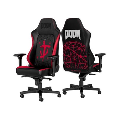 NOBLECHAIRS HERO GAMING CHAIR -DOOM EDT SIEGE GAMING - Neuf