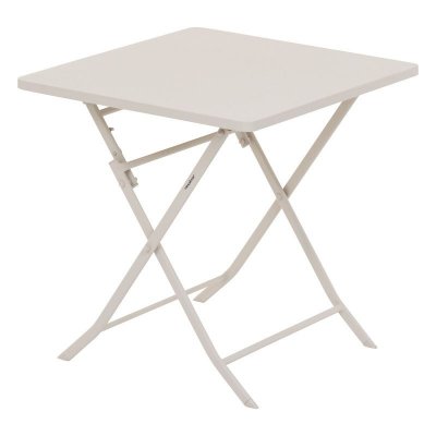 HESPERIDE  Table de jardin carr&eacute;e Greensboro Argile - 2 places