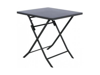 HESPERIDE Hesp&eacute;ride - Table pliante carr&eacute;e Greensboro - 2 Places - Graphite