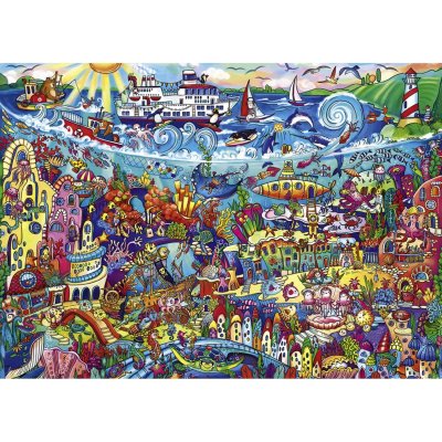 HEYE  Puzzle Magic Sea 1000 Pi&egrave;ces, 29839