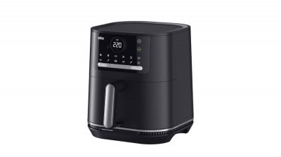 BRAUN HF5050 Single 5.7 l Free-standing 2000 w Hot air fryer Black, Grey - 