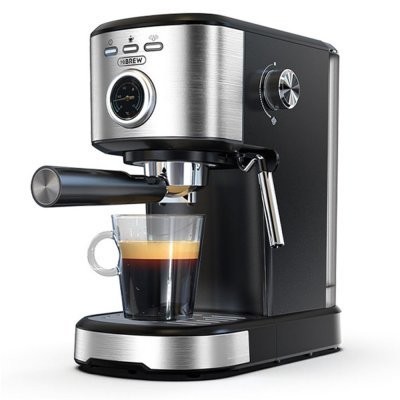  HiBREW H5A Semi-automatique Machine &agrave; expresso 1,2 L