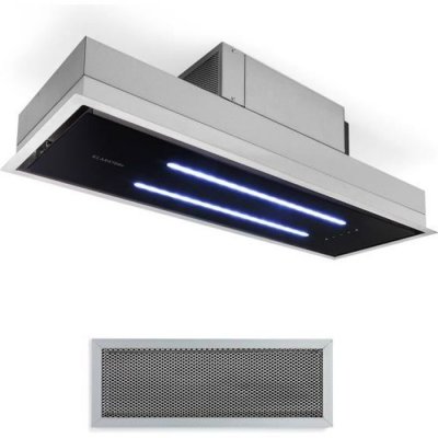KLARSTEIN High Line Hotte de plafond 77cm 410m3/h 3 niveaux classe C Noire