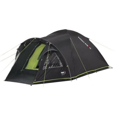 HIGH PEAK  11505 Tente d&ocirc;me Mixte Adulte, Anthracite/Vert, 330 x 190 x 104/130 cm