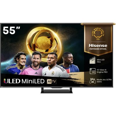 HISENSE  - tv Mini led 55U7Q pro 139 cm 2025