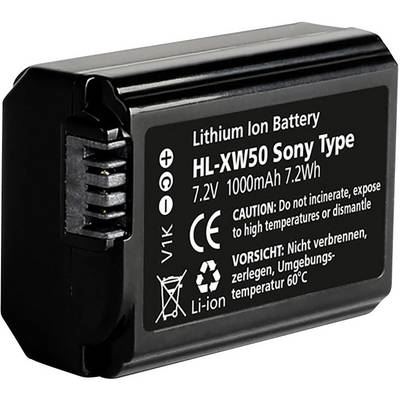 HAHNEL HL-XW50 Batterie pour appareil photo Remplace laccu dorigine NP-FW50 7.2 V 1000 mAh