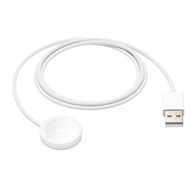 Hoko Chargeur Magn&eacute;tique pour Apple Watch avec C&acirc;ble USB 60cm Blanc