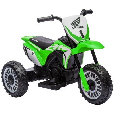 HOMCOM  - Moto cross &eacute;l&eacute;ctrique pour enfant - PP - 71x40.5x43.5cm - Vert