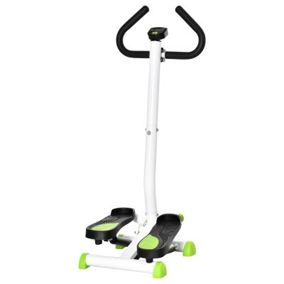 HOMCOM  - Stepper - Acier - 55x44x108cm - Blanc