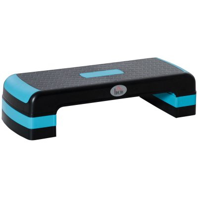 HOMCOM  - Stepper - PP - 78x28x20cm - Noir 