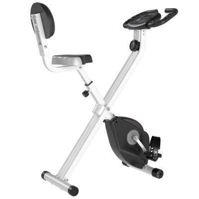 HOMCOM  - v&eacute;lo dappartement - Acier - 43x97x109cm - Gris