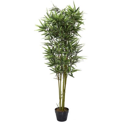 THE HOME DECO FACTORY Home Deco Factory Plante artificielle Bambou verte - 18x138x18 cm T.U