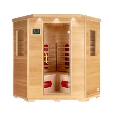 HOME DELUXE  - Cabine infrarouge redsun xxl - 150 x 150 cm pour 4 personnes