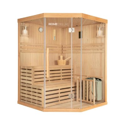Home Deluxe - Sauna traditionnel skyline xl - 150 x 150 cm pour 3 personnes