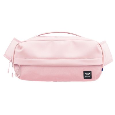 HORI  Sac Aventure (Cozy Pink) pour Nintendo Switch 2 - Sous licence officielle Nintendo