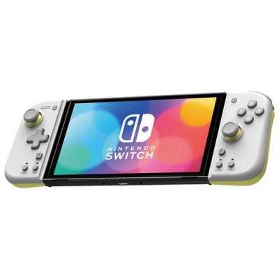 HORI  split pad compact blanco/amarillo para nintendo switch